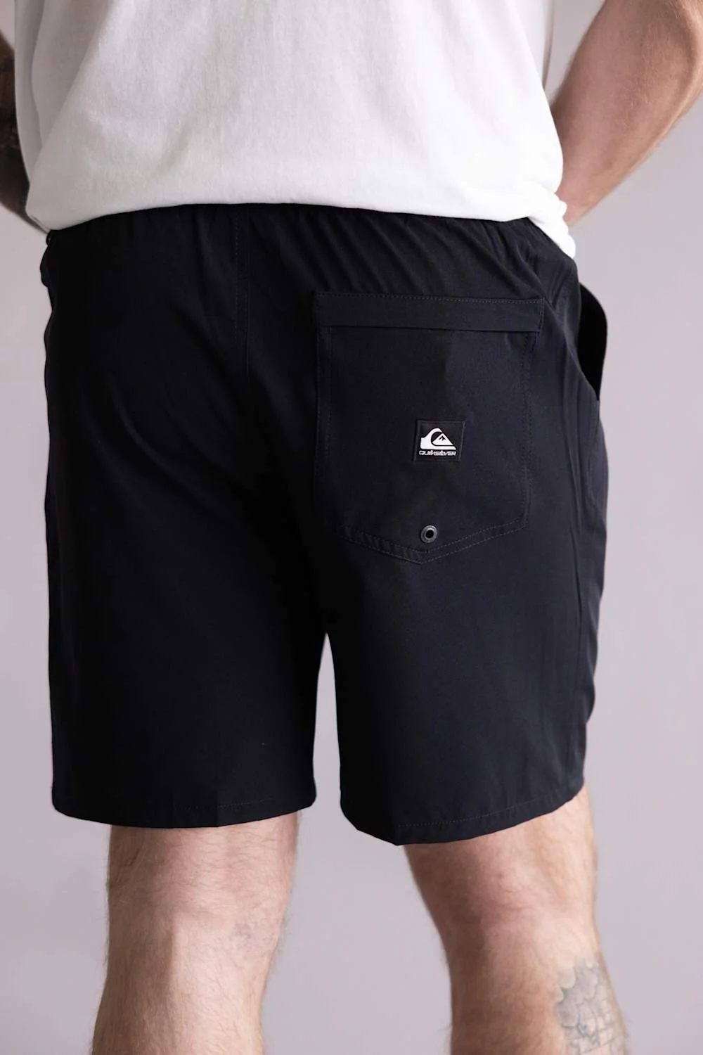 Quiksilver Union Amphibian 20 Hybrid Shorts for Men in Black | QSM15AM006-BLACK - Image 3