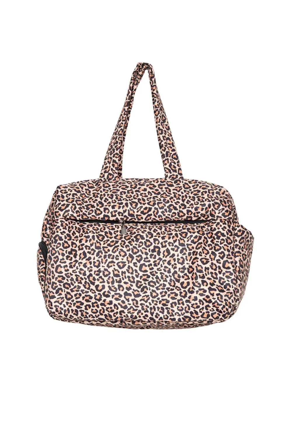 Weekender Bag for Women in Cheetah | KDC-WKB-36-BRN - Image 2