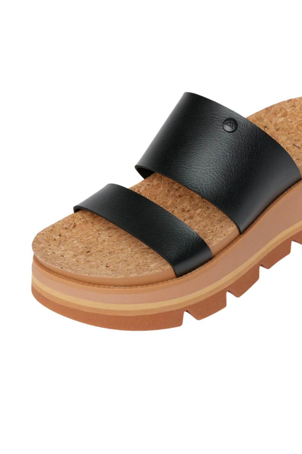 Reef Cushion Luxe Siaa Sandals for Women in Black/Tan | CJ7374 - Image 2