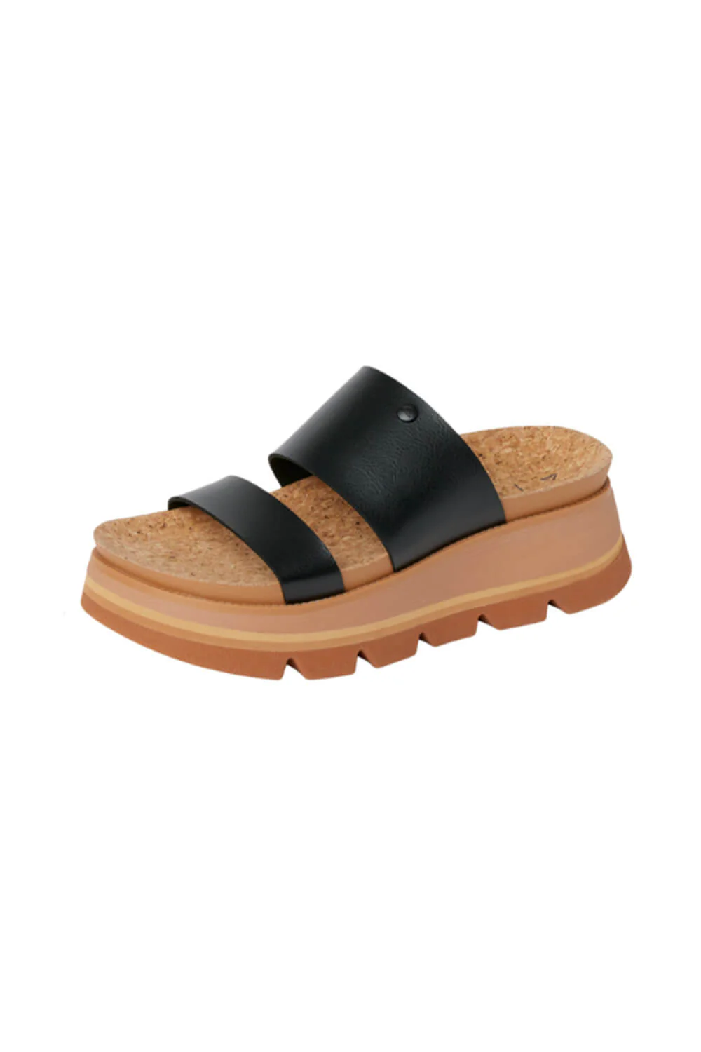 Reef Cushion Luxe Siaa Sandals for Women in Black/Tan | CJ7374 - Image 3
