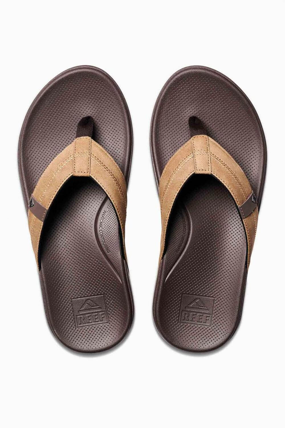 Reef Cushion Phantom 2.0 Sandals for Men in Brown Tan | CJ4347 - Image 2