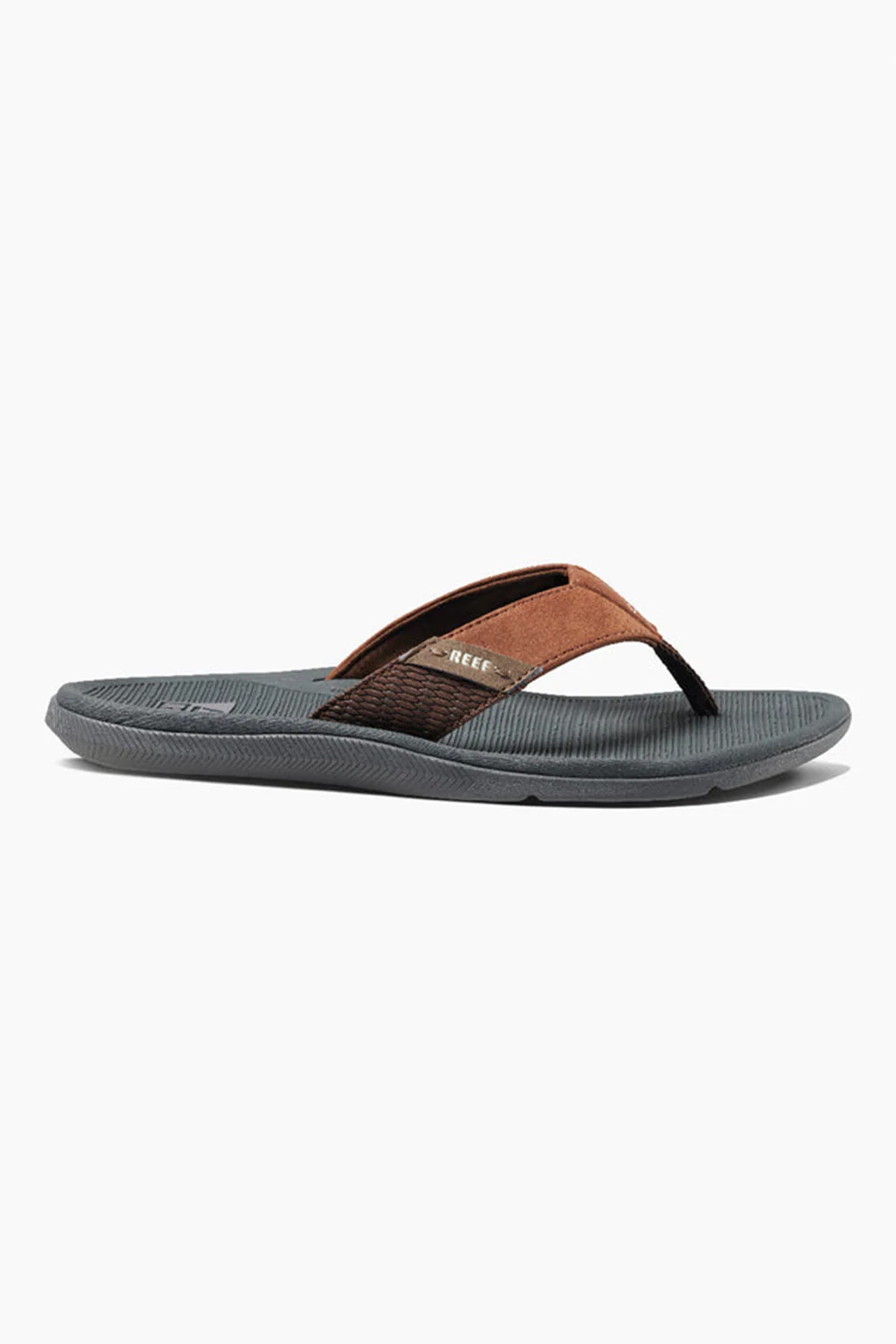 Reef Cushion Santa Ana Flip-Flops for Men in Grey/Tan | CI5835 - Image 4