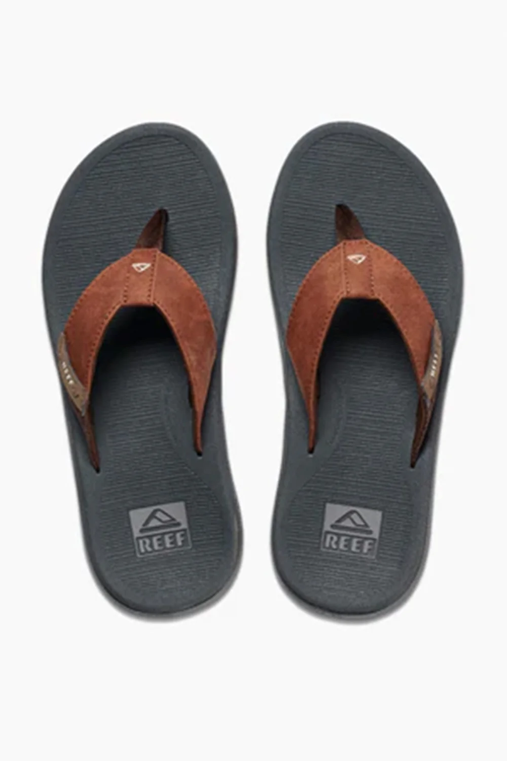 Reef Cushion Santa Ana Flip-Flops for Men in Grey/Tan | CI5835 - Image 5