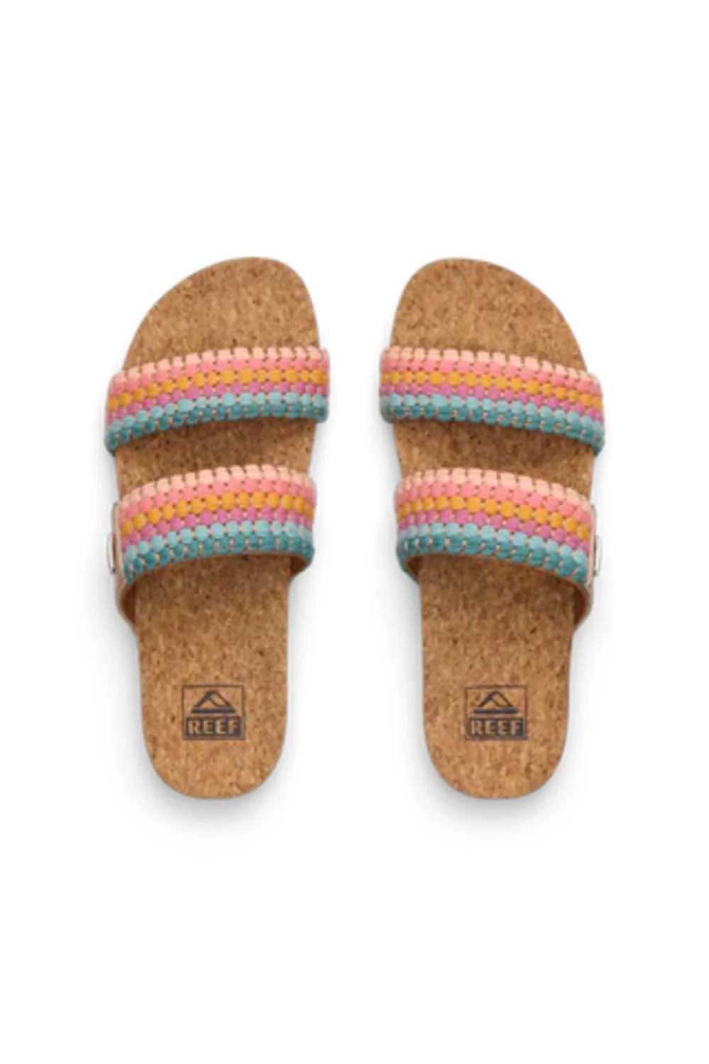 Reef Cushion Vista Sandals for Women in Sherbet Multi | CJ8646 - Image 2