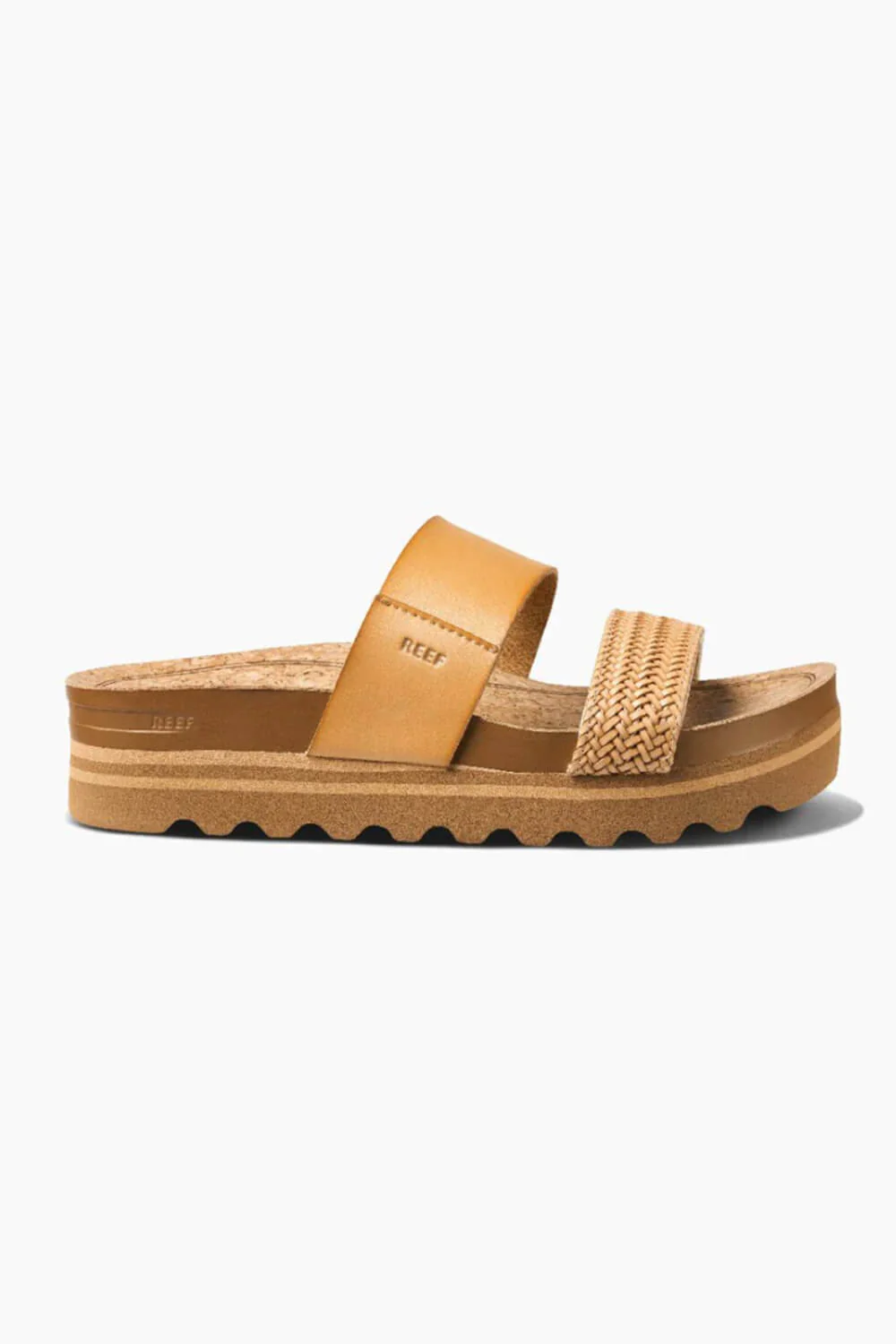 Reef Cushion Vista Hi Twist Sandals for Women in Natural Braid | CI9863 - Image 2