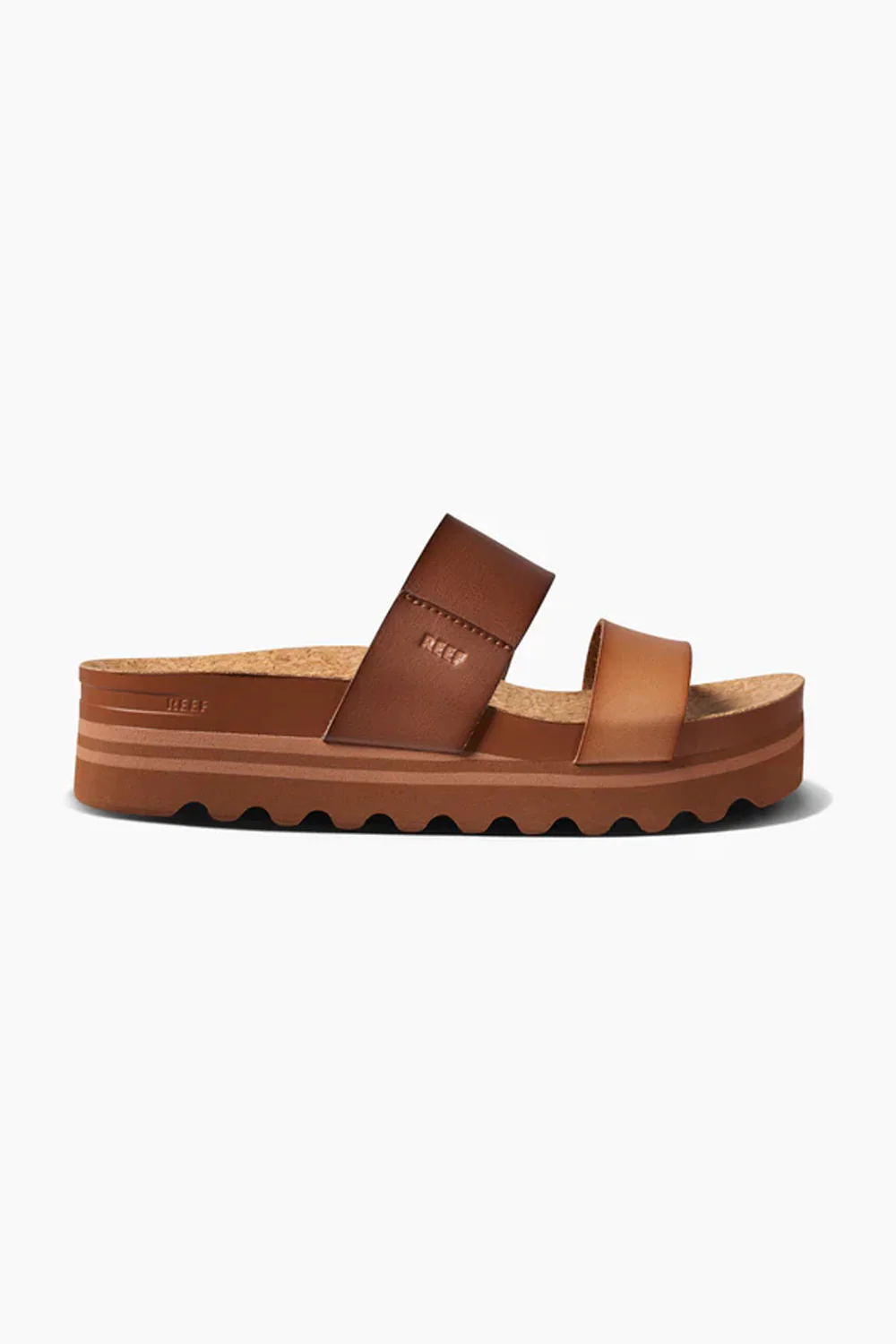 Reef Cushion Vista High Sandals for Women in Espresso Duo | CJ36062 - Image 4