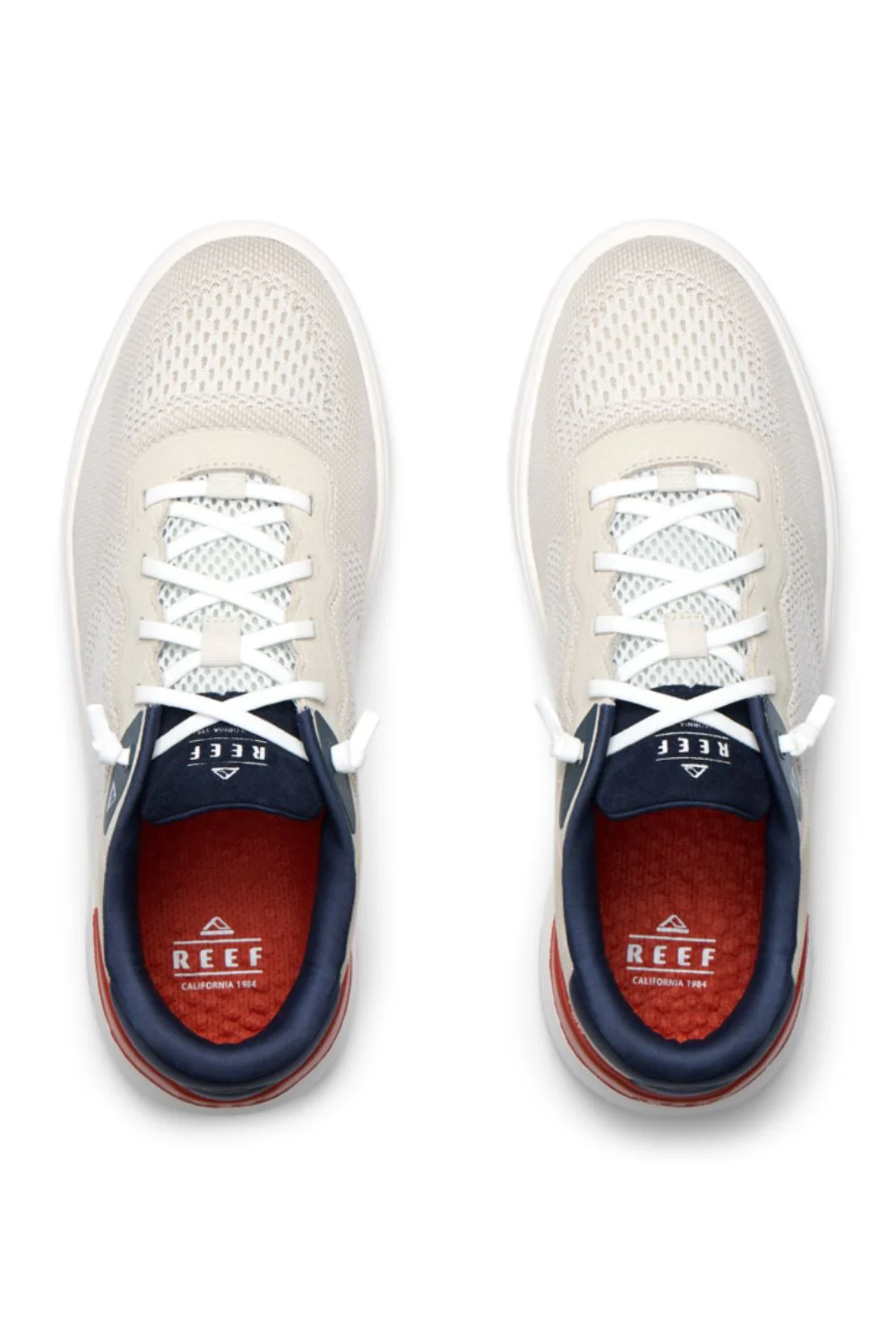 Reef Shoreline Del Mar Sneakers for Men in Tan/White/Navy | CJ8997 - Image 2