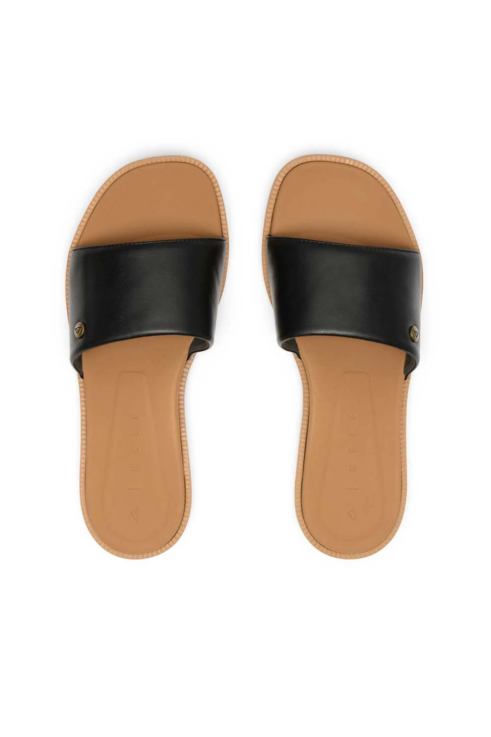 Reef Sunny Arrianah Slide Sandals for Women in Black | CJ6162 - Image 3