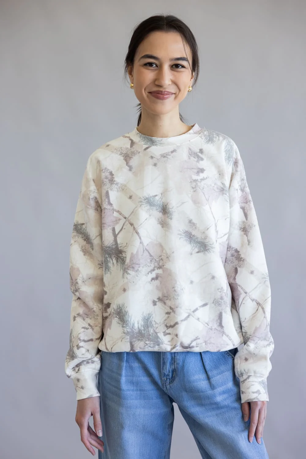Reflex Relaxed Fit Fleece Sweatshirt for Women - Image 2