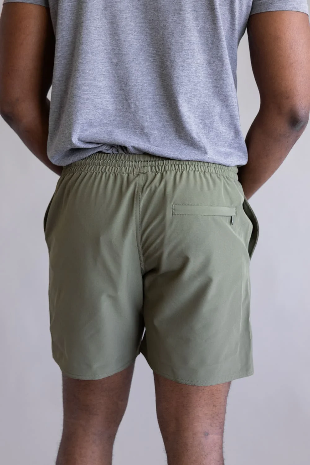 Rhythm Classic Beach Shorts for Men in Olive | CLA24M-JA12-OLI - Image 3