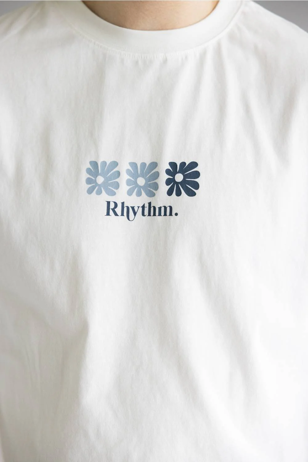 Rhythm High Beaming Vintage T-Shirt for Men in Off White | CD25M-PT13-WHT - Image 4