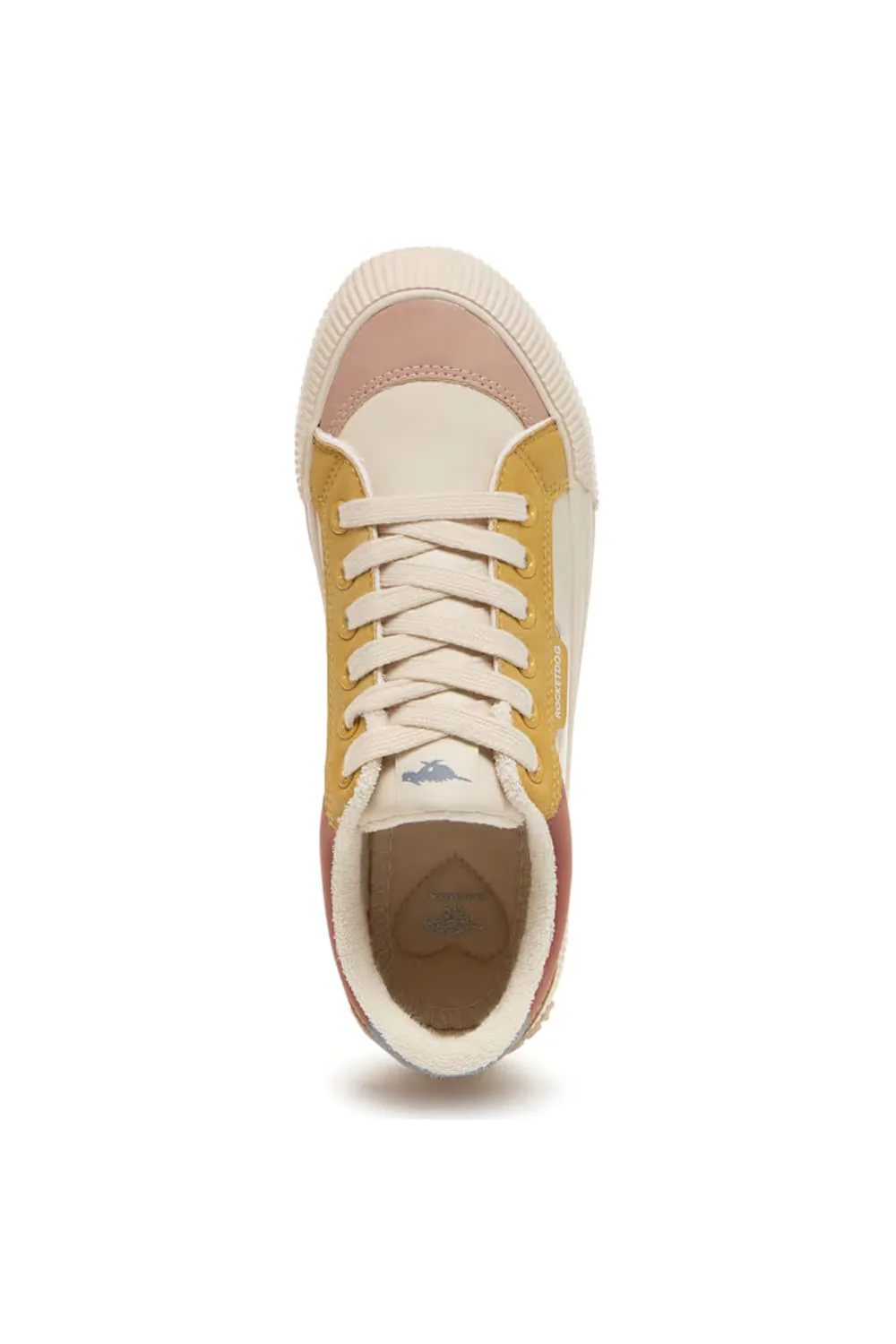 Rocket Dog Cheery Color Block Sneakers for Women in Tan | CHEERYBLOCKED-TAN - Image 6