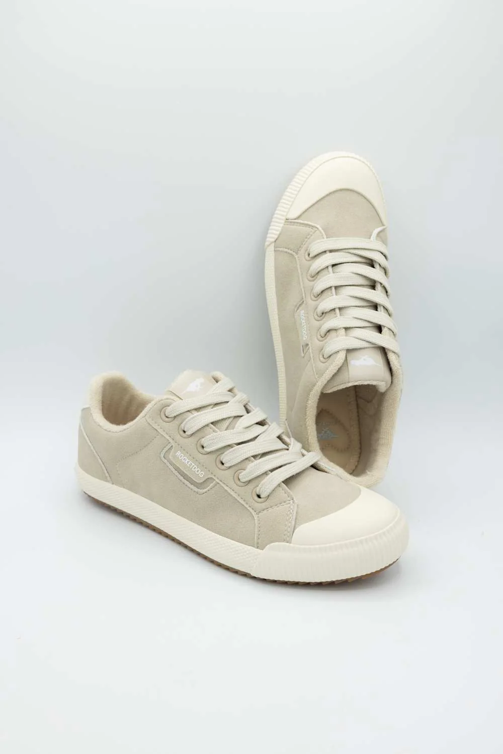 Rocket Dog Cheery Low Sneakers for Women in Cream | CHEERYLOW-CREAM - Image 2