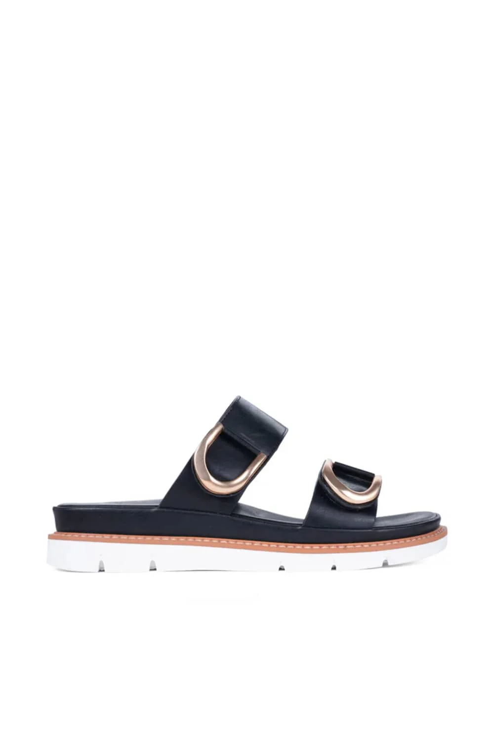 Los Cabos San Flatform Sandals for Women in Black | L2607-001 - Image 2