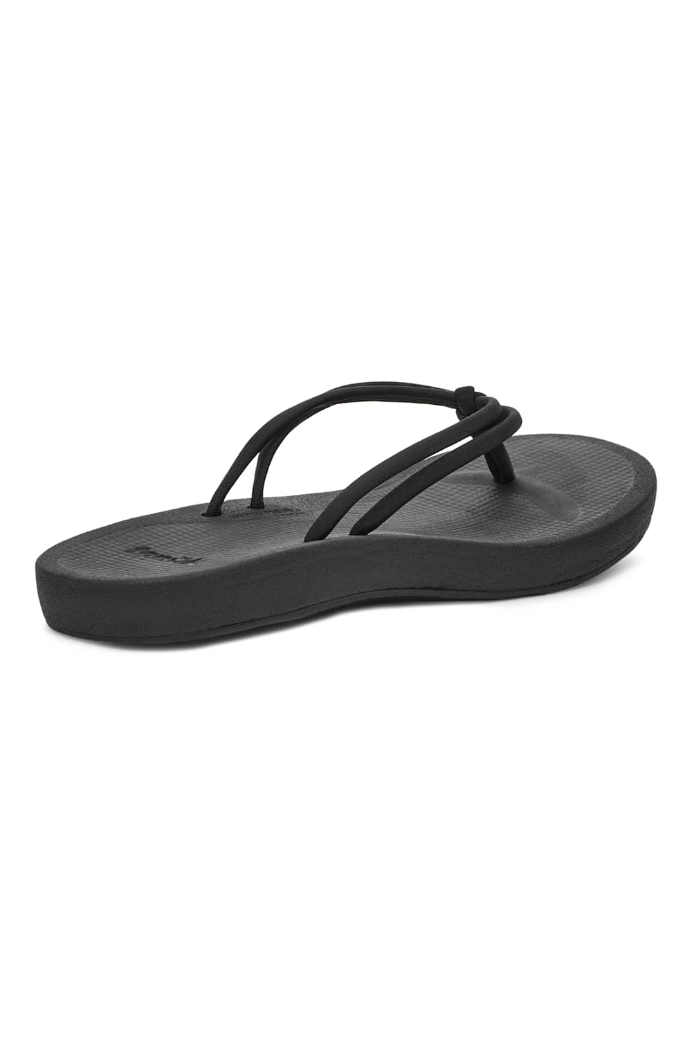 Sanuk Cosmic Sands Sandals for Women in Black | 1152728-BLK - Image 3