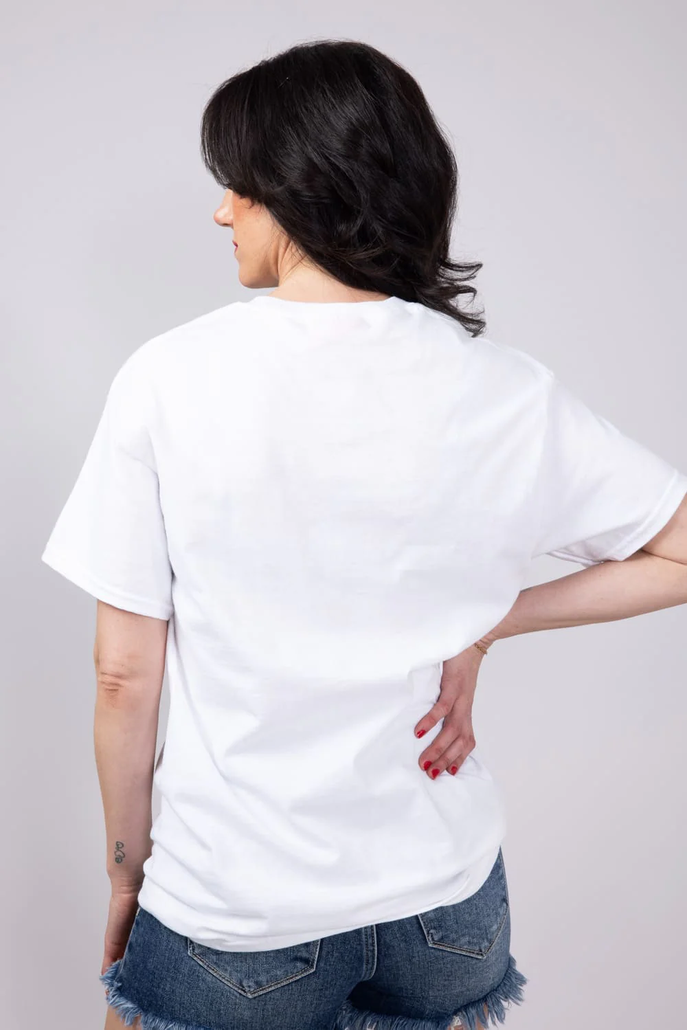 Sardines Lemon Oversized T-Shirt for Women in White | 32916X-OTS-WHITE - Image 2