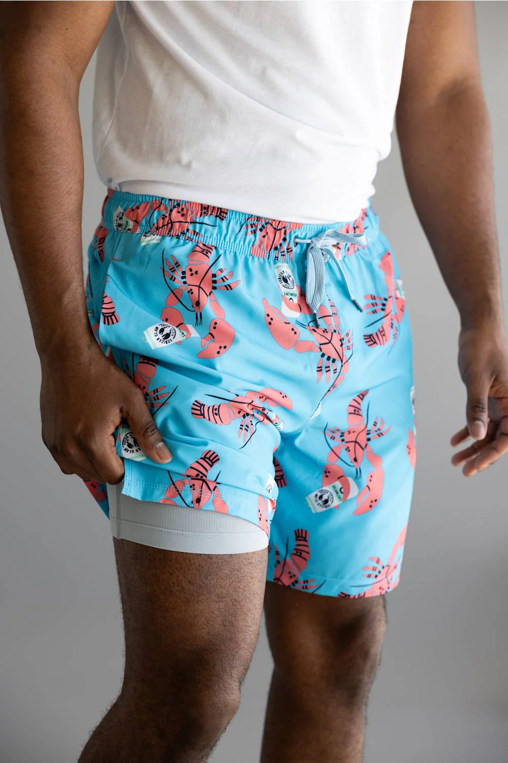 Saxx 2n1 Oh Buoy Swim Shorts for Men in Clawsome | SXSW04L-CLS - Image 2
