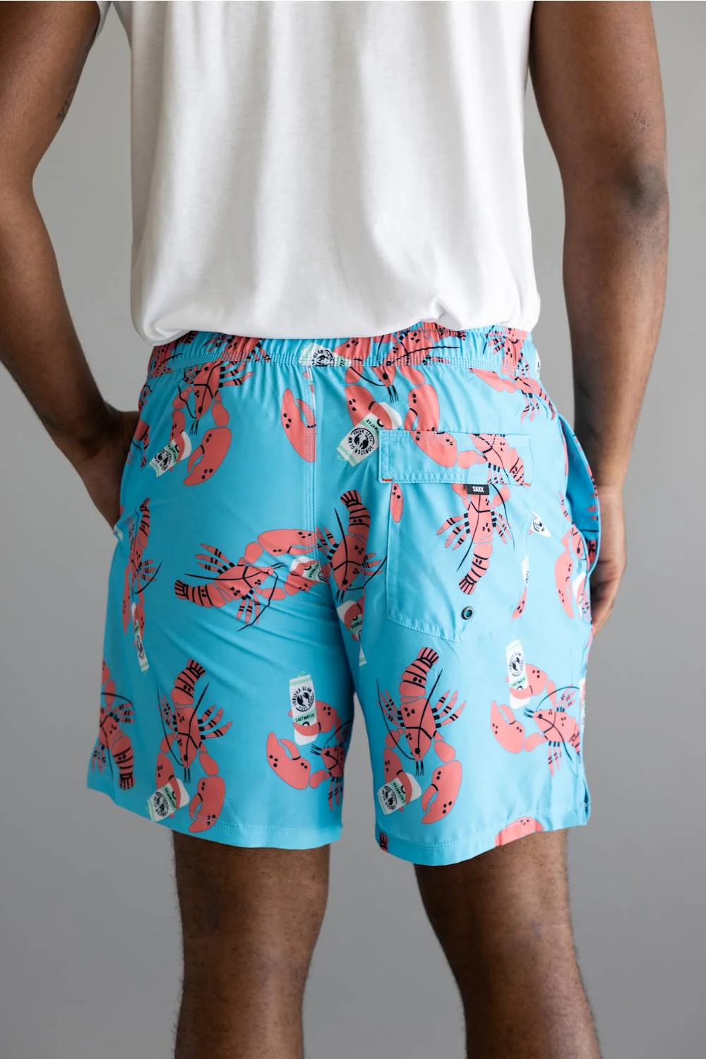 Saxx 2n1 Oh Buoy Swim Shorts for Men in Clawsome | SXSW04L-CLS - Image 3