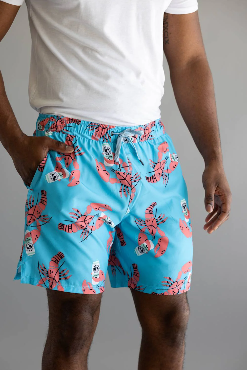 Saxx 2n1 Oh Buoy Swim Shorts for Men in Clawsome | SXSW04L-CLS - Image 4