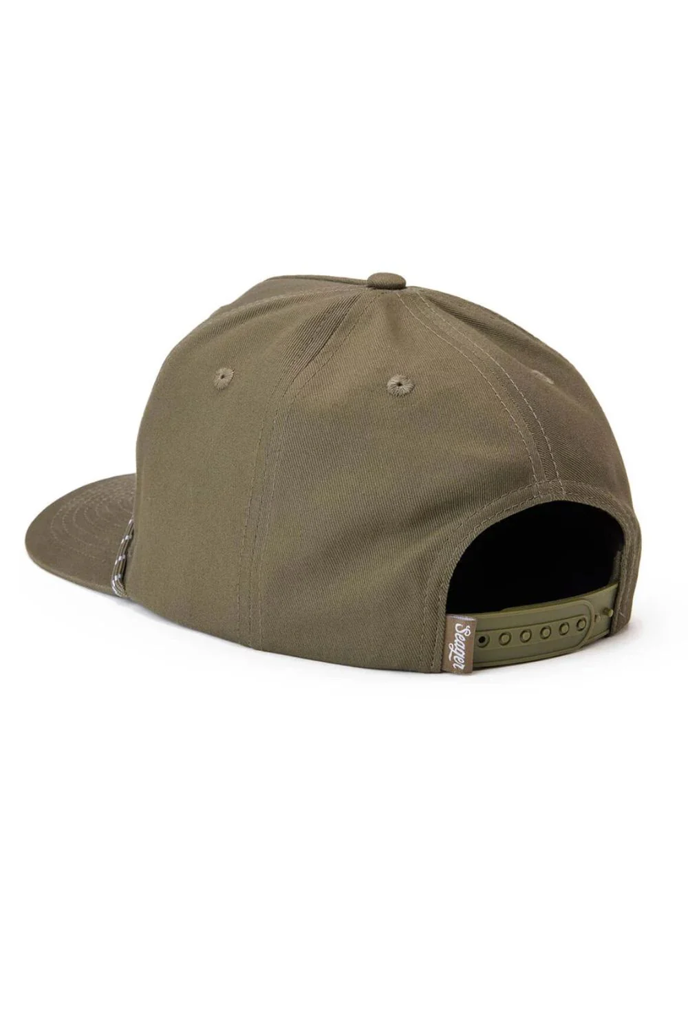 Seager Los Rios Canvas Snapback Hat for Men in Woodland | MHSP26LOSRIGRN - Image 3