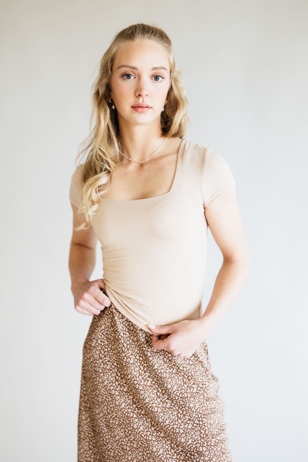 Be Cool Seamless Double Layer Knit T-Shirt for Women - Image 5