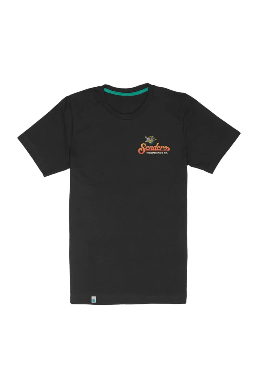 Sendero Dueling Cicadas T-Shirt for Men in Black | SPCS126S24-BLACK - Image 2