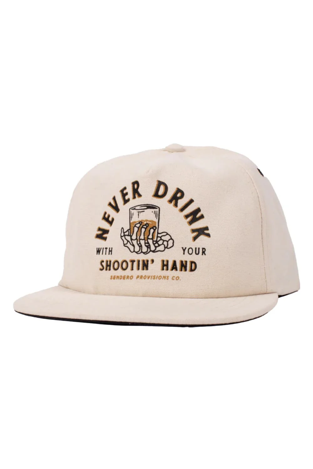 Sendero Provisions Co. Shootin Hand Hat in White | SPCH120P45AZZ-WHITE - Image 2