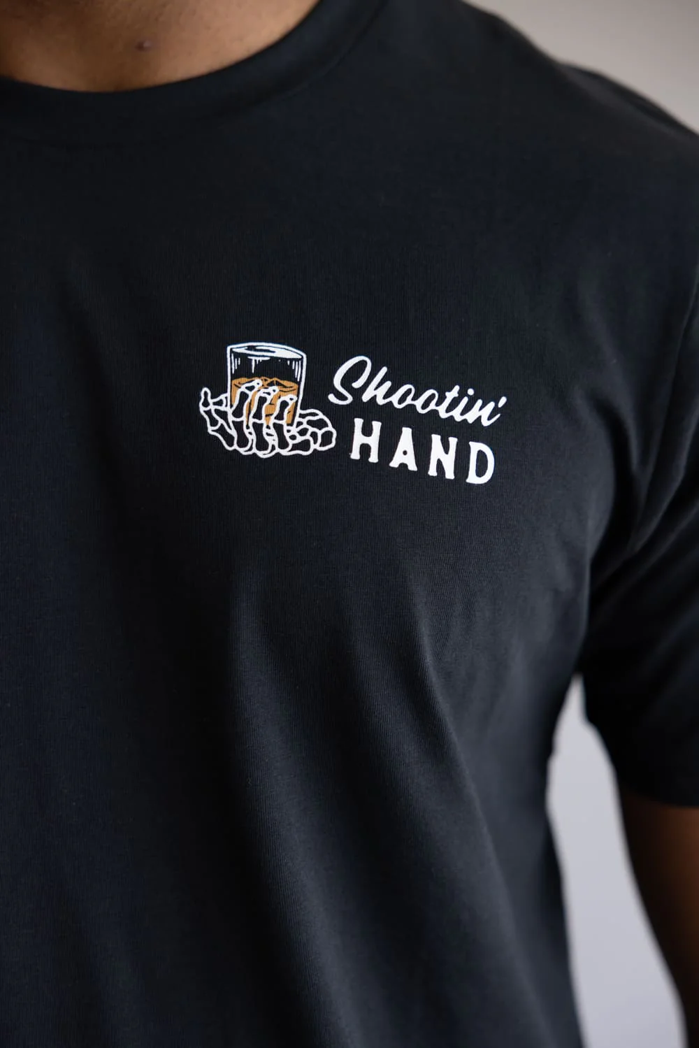 Sendero Provisions Co. Shootin Hand T-Shirt for Men in Black | SPCS120P15-BLACK - Image 4