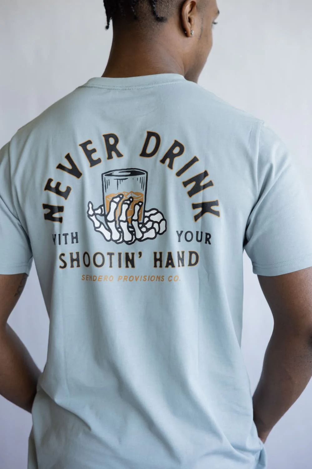 Sendero Provisions Shootin Hand T-Shirt for Men - Image 2