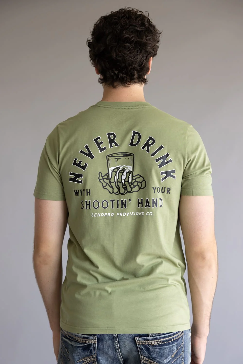 Sendero Provisions Shootin Hand T-Shirt for Men - Image 4