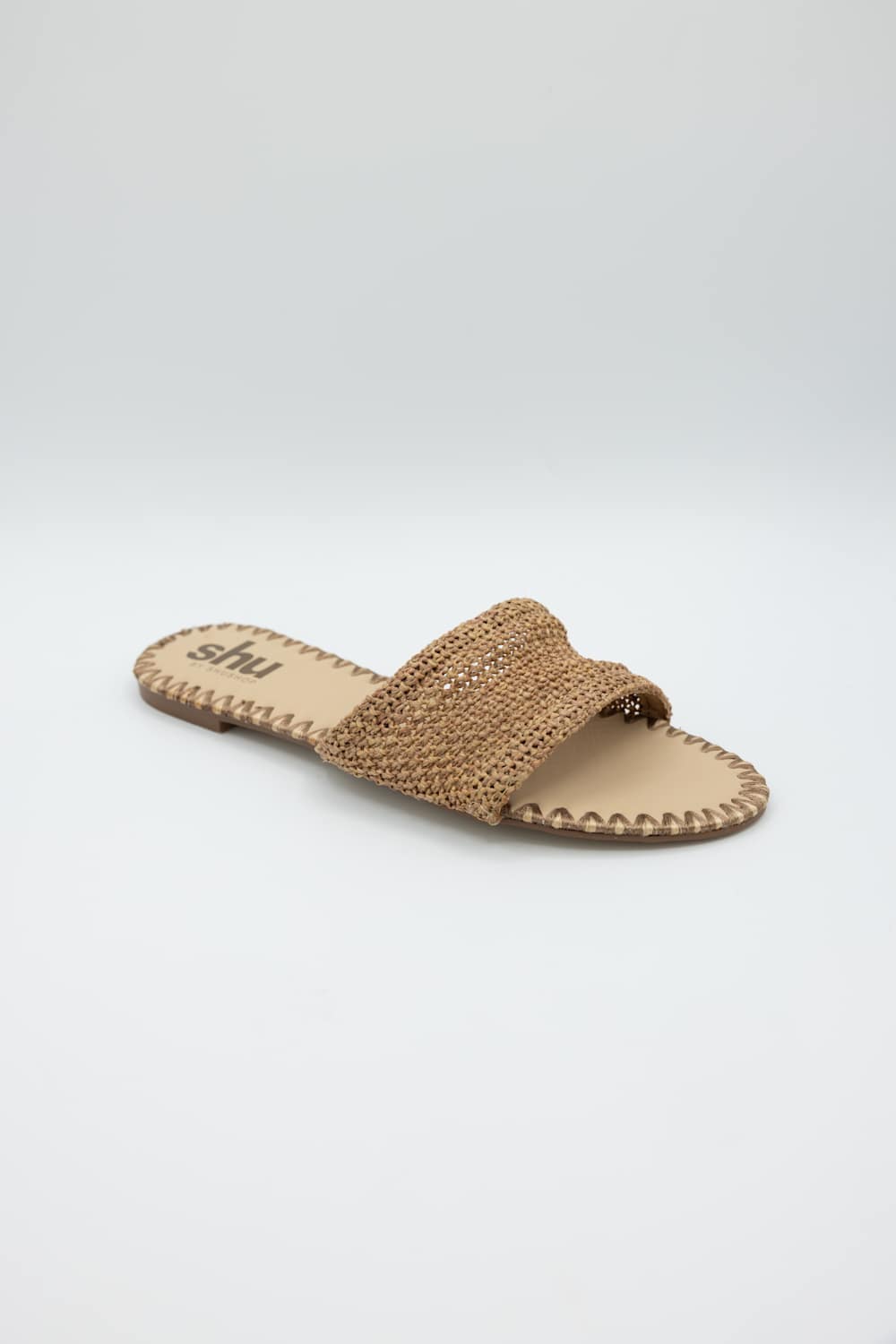 Shu Shop Dixie Slide Sandals for Women in Taupe | DIXIE-TAUPE - Image 2