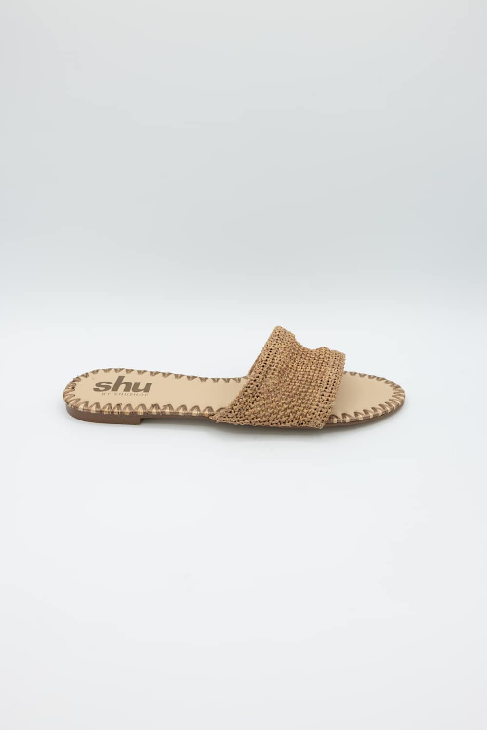 Shu Shop Dixie Slide Sandals for Women in Taupe | DIXIE-TAUPE - Image 4