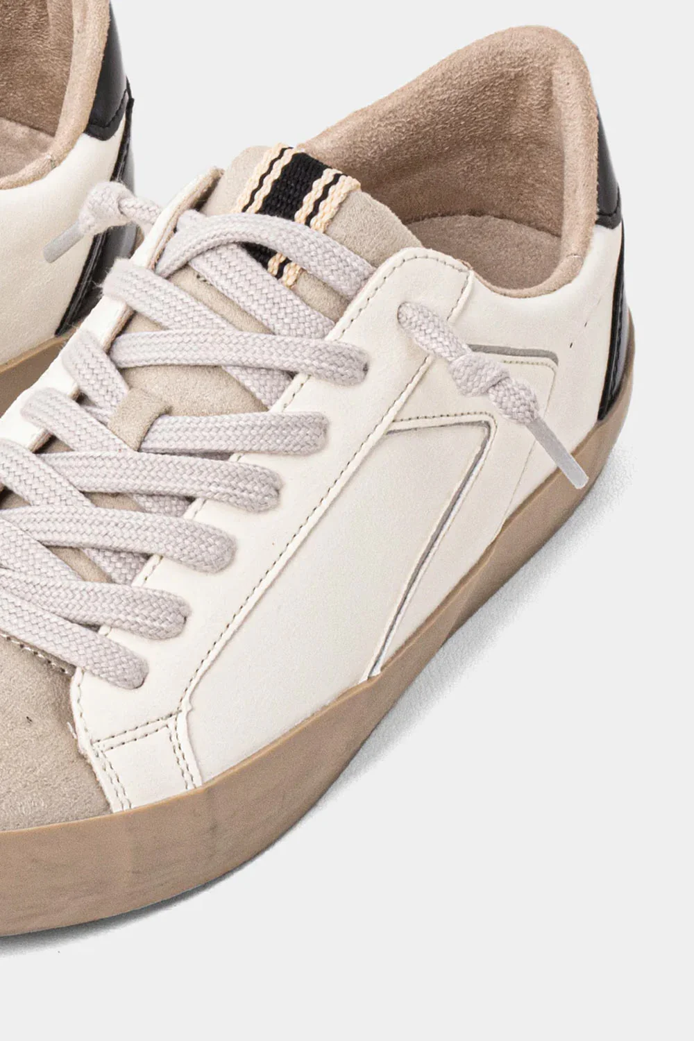 Shu Shop Robbie Sneakers for Women in Black and White | ROBBIE-BLACK - Image 8