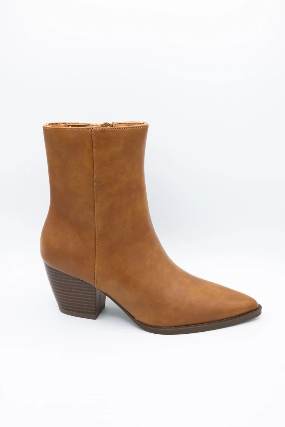 Shu Shop Uma Booties for Women in Tan | UMA-TAN - Image 2