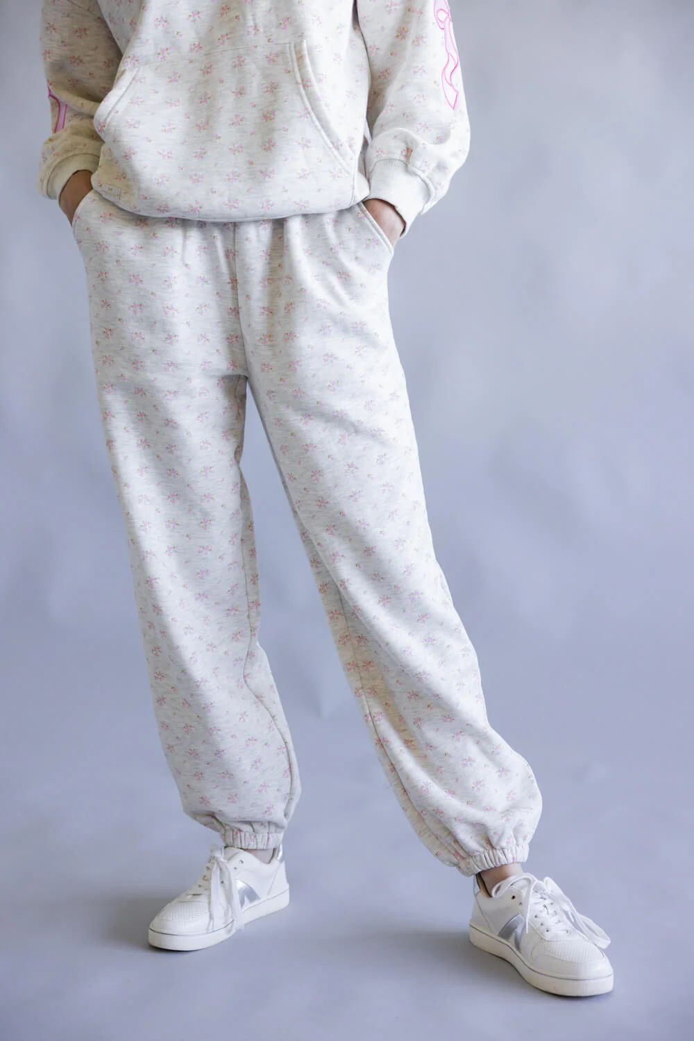 Simply Southern Alice Pink Bow Pants for Women - Image 2