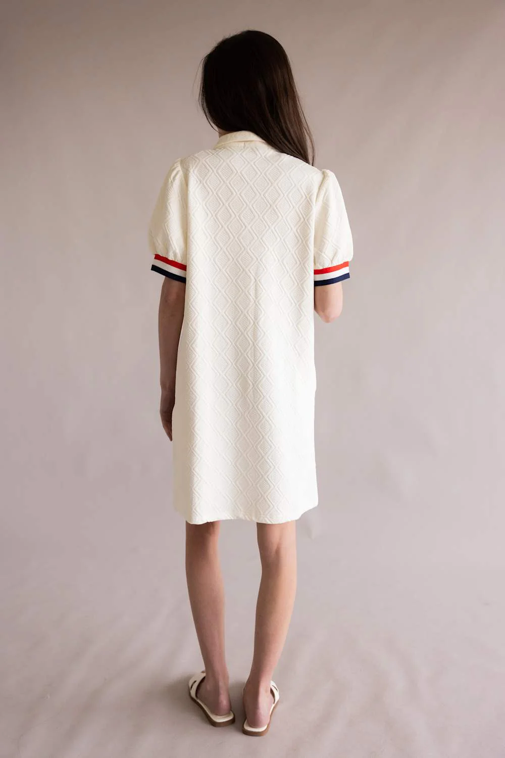 Simply Southern American Girl Zip Dress for Women in White | PP-0126-DRS-AMRCA-ZIP-WHITE - Image 3