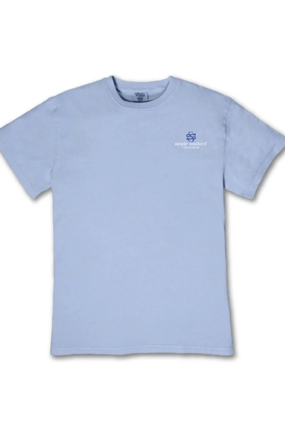 Simply Southern At the Lake T-Shirt for Women in Faded Blue | MINWASH-LAKE-FDBLU - Image 3