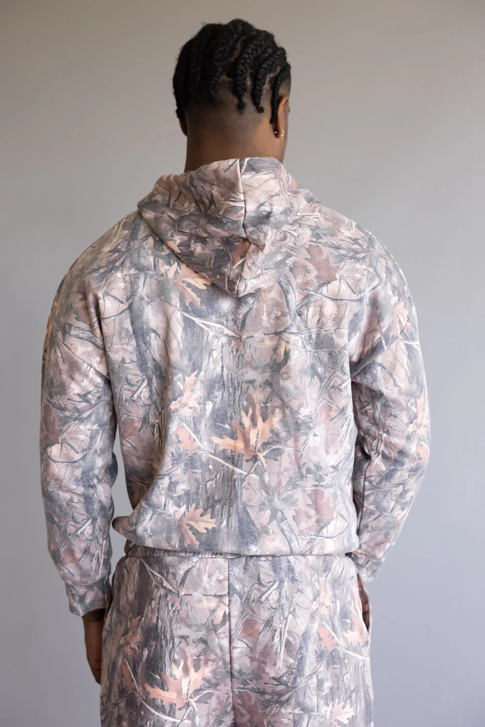 Simply Southern Camo Fleece Hoodie for Men in Brown | 0225-HD-CAMO - Image 4
