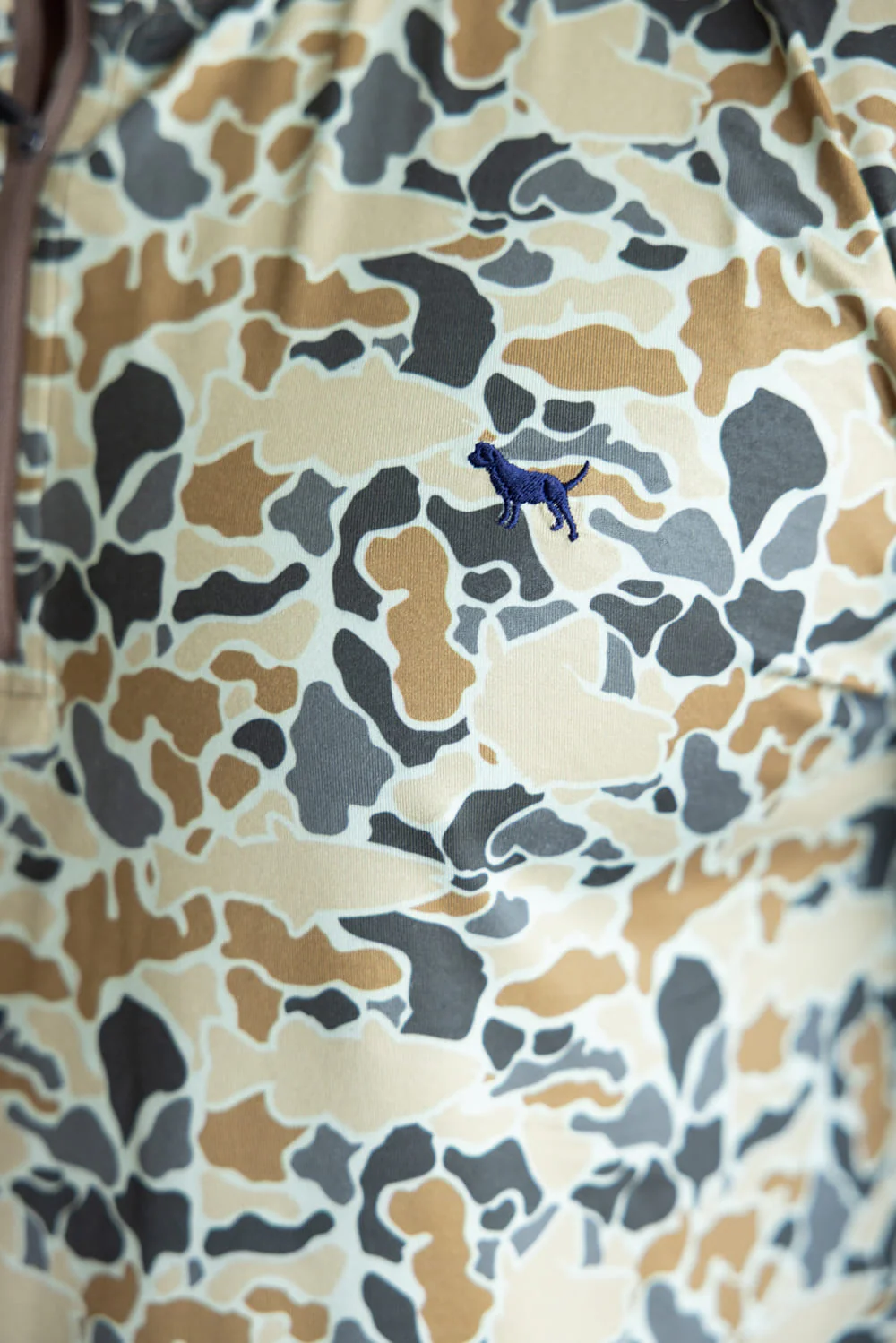 Simply Southern Camo ¼ Zip Neck for Men in Green | 0225-MN-QTRZIP-PULL-LTCAMO - Image 3