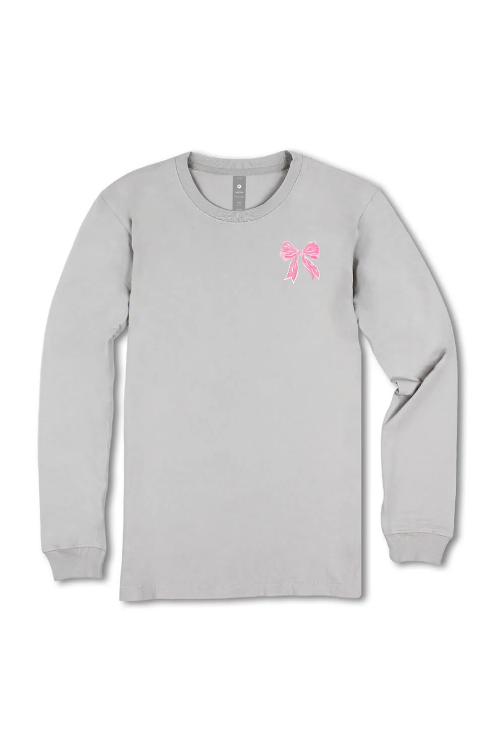 Simply Southern Doing My Best Long Sleeve T-Shirt for Women in Sport Grey | LS-REST-SPORTGRY - Image 3