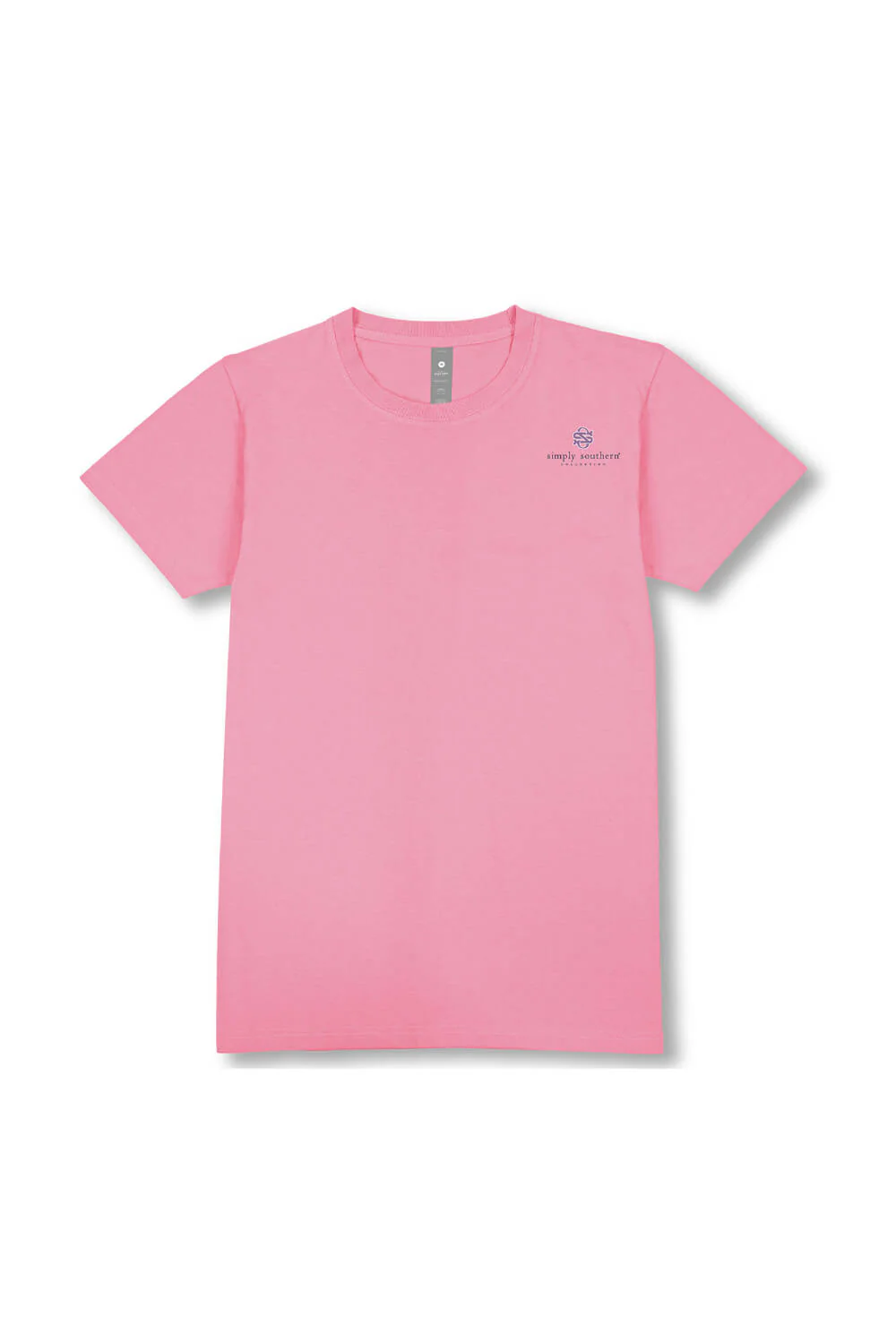 Simply Southern Doing My Best T-shirt for Women in Pink | SS-BEST-FNCYCNDY - Image 2