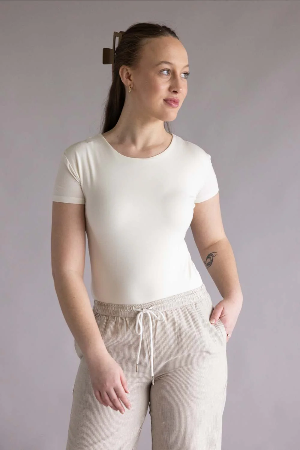 Simply Southern Double Layer T-Shirt for Women - Image 4