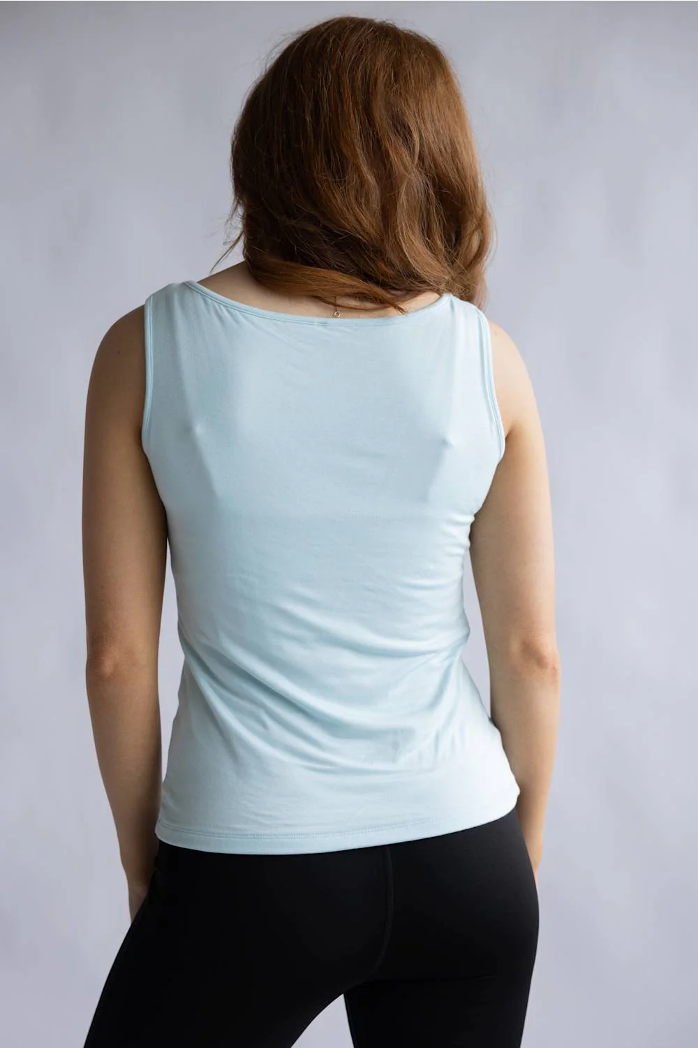 Simply Southern Double Layer Tank for Women in Light Blue | PP-0126-TANK-DBLYR-LTBL - Image 2