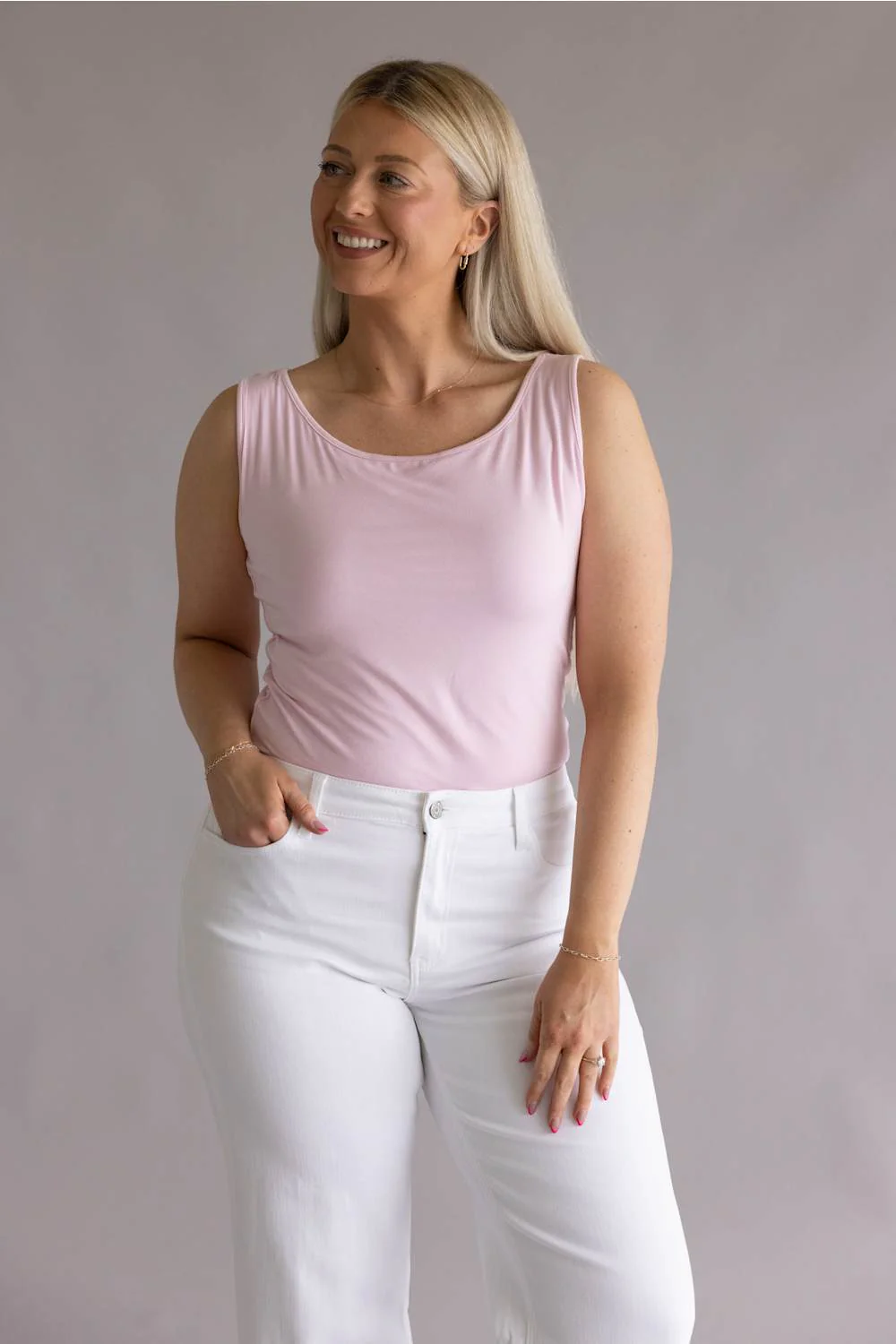 Simply Southern Double Layer Tank Top for Women - Image 4