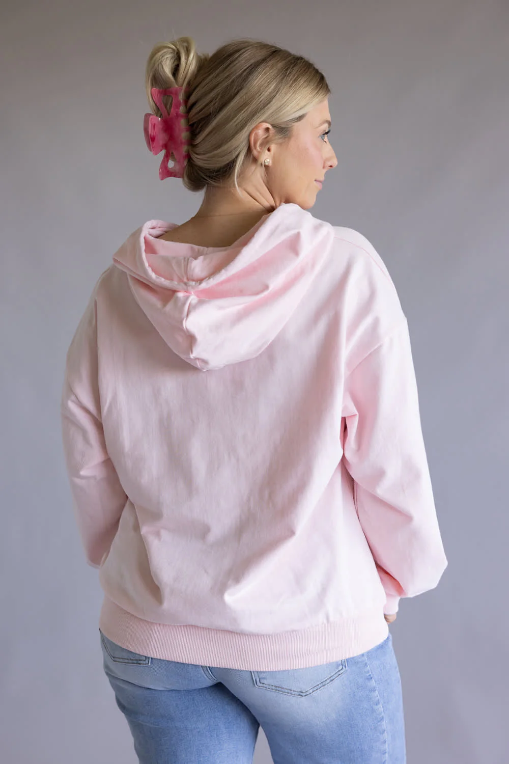 Simply Southern Embroidered Floral Hoodie for Women in Pink | PP-0126-HD-FLRL-PINK - Image 4