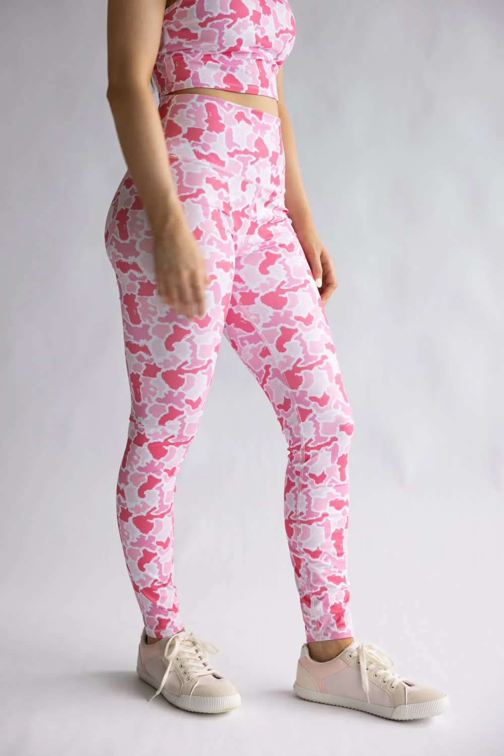 Simply Southern Full Length Leggings for Women in Pink Camo | PP-0126-LEG-FULL-PNKCM - Image 5