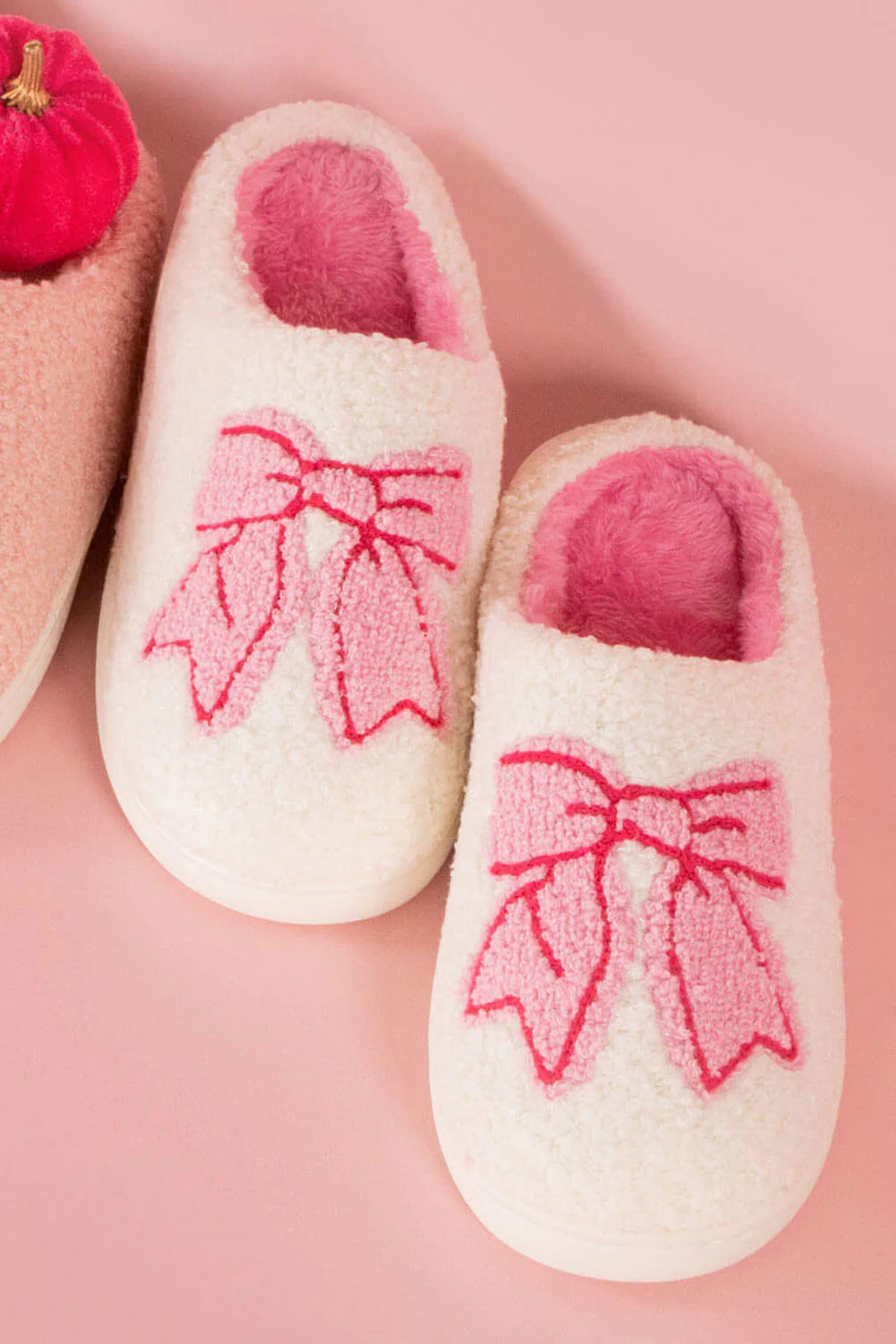 Simply Southern Fuzzy Slippers for Women - Image 4