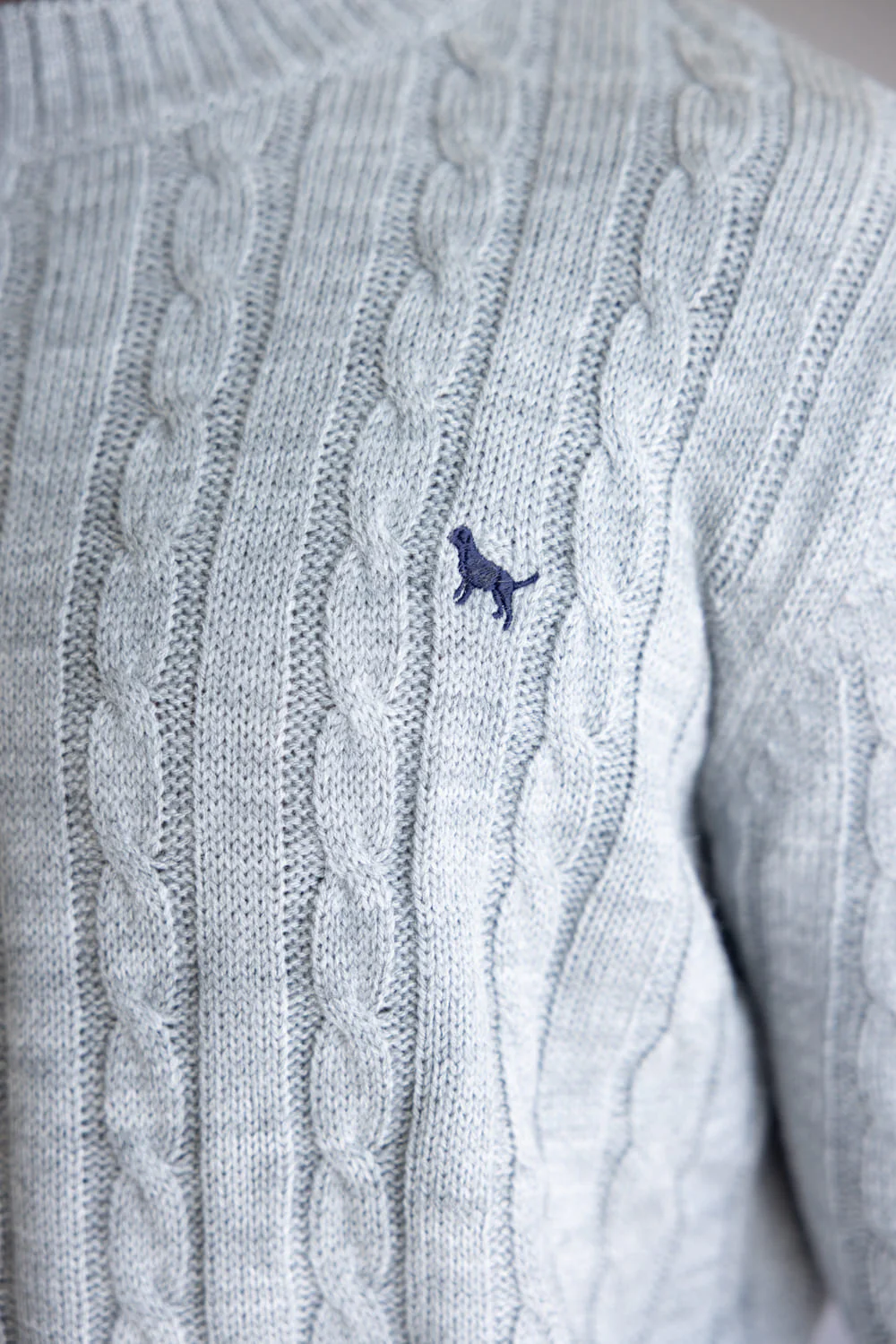 Simply Southern Grayson Sweater for Men in Grey | 0225-MN-SWTR-GRAYSON-GRAY - Image 2