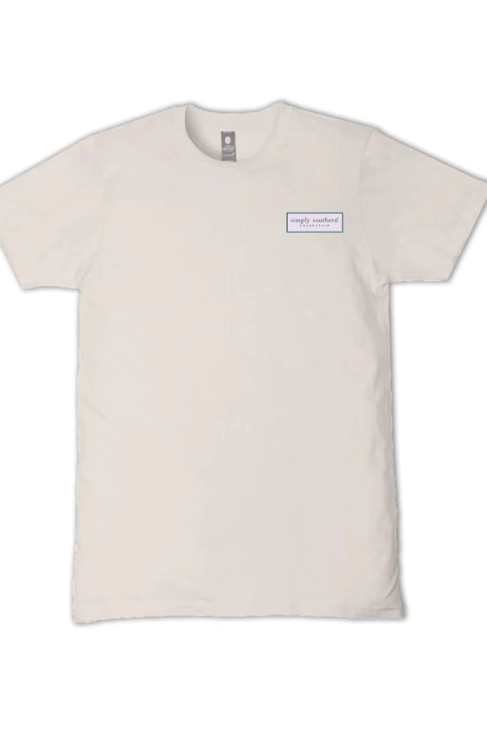 Simply Southern His Mercies Faith T-Shirt for Women in Dust | SS-NEW-DUST - Image 3