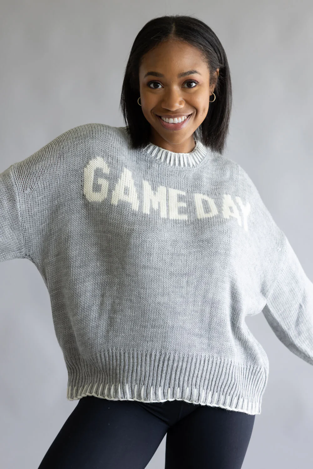 Simply Southern Imee Blanket Stitch Sweater for Women - Image 4